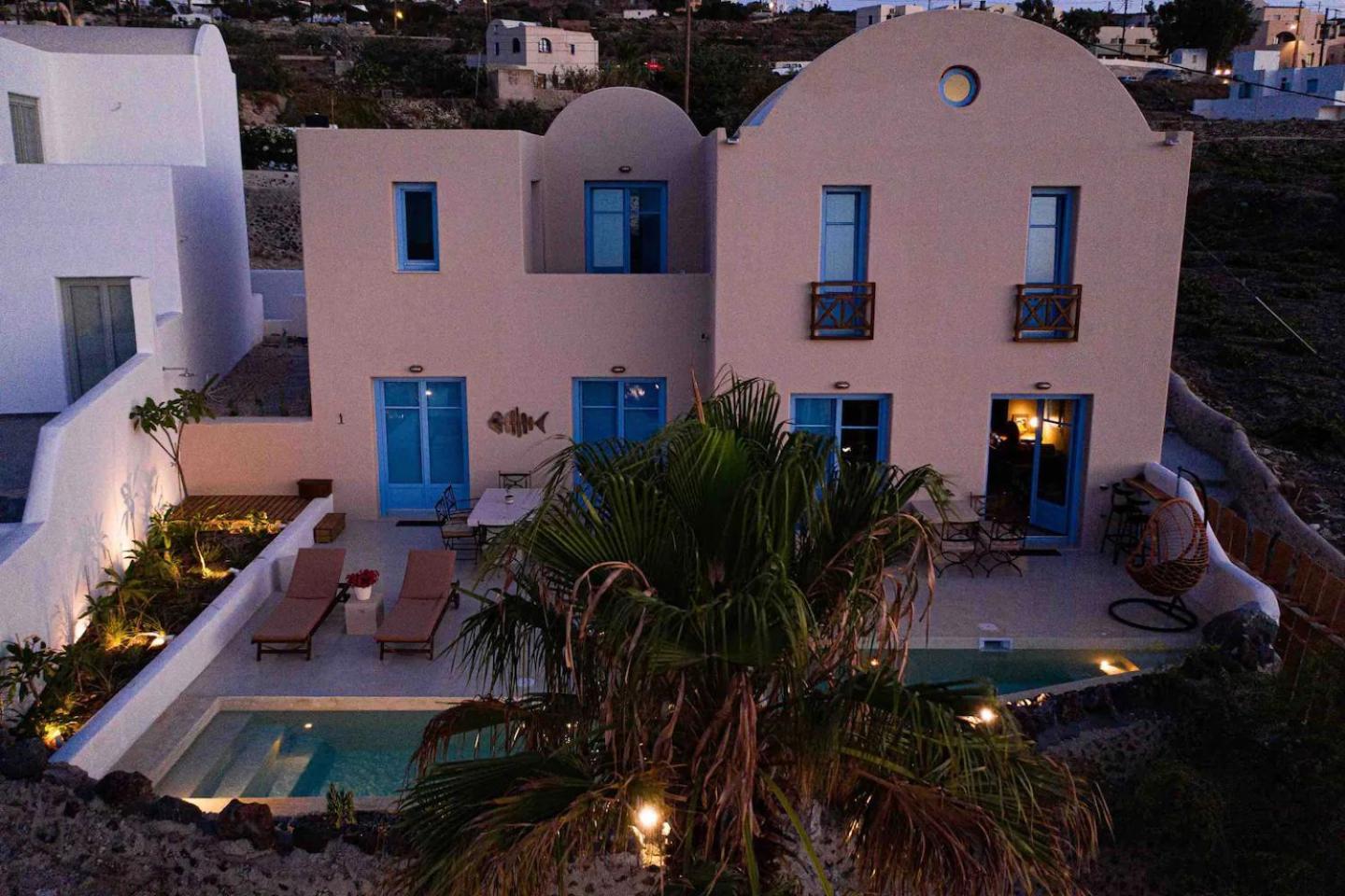 Pink Freud Villas Santorini Ía Kültér fotó
