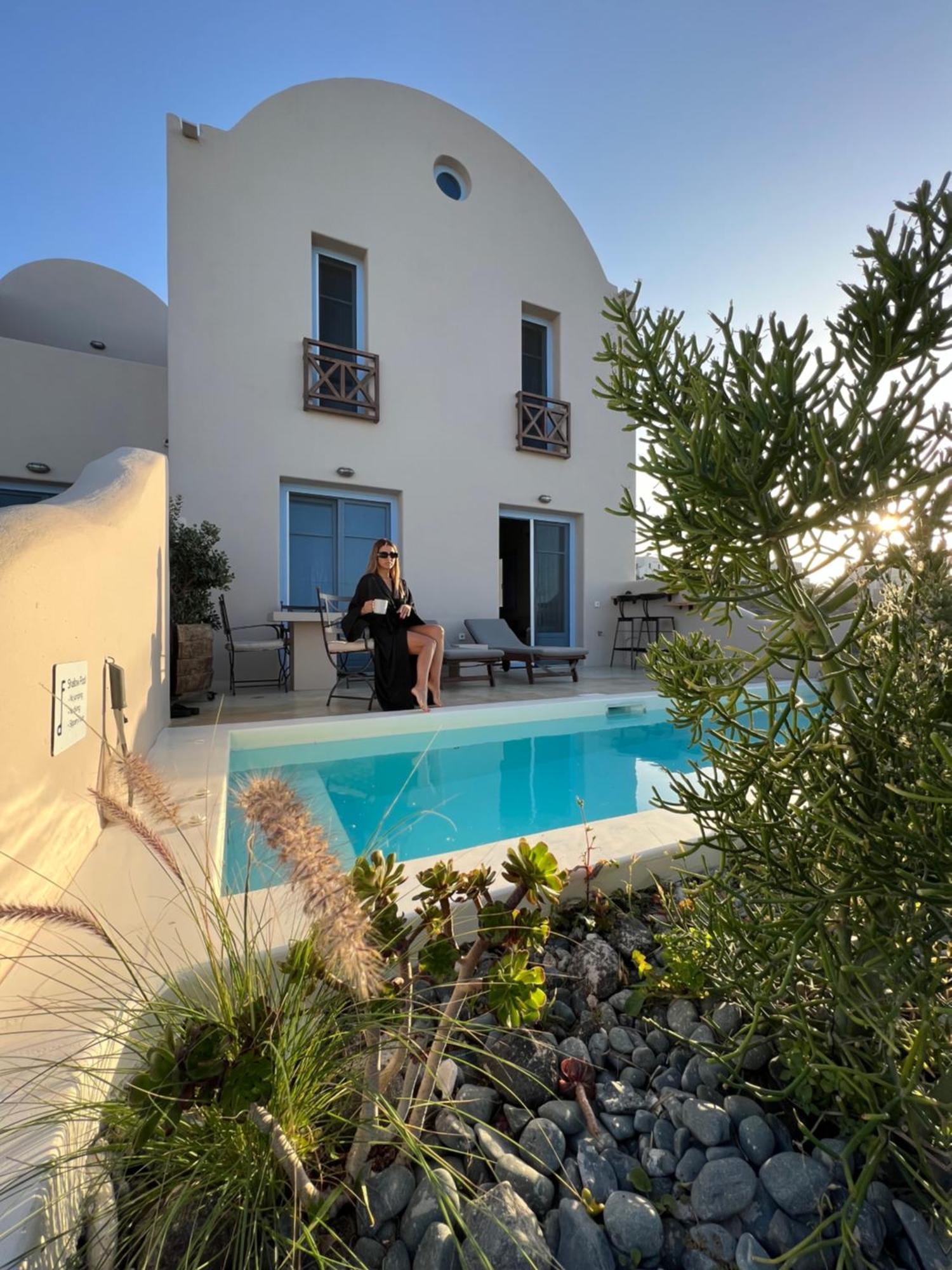 Pink Freud Villas Santorini Ía Kültér fotó