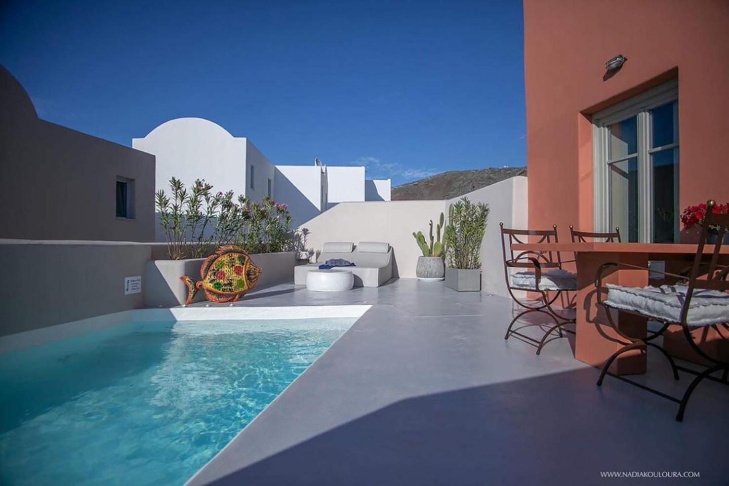 Pink Freud Villas Santorini Ía Kültér fotó