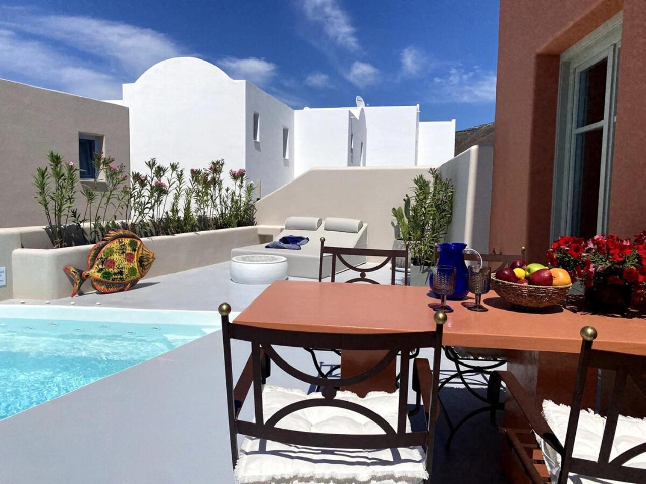 Pink Freud Villas Santorini Ía Kültér fotó